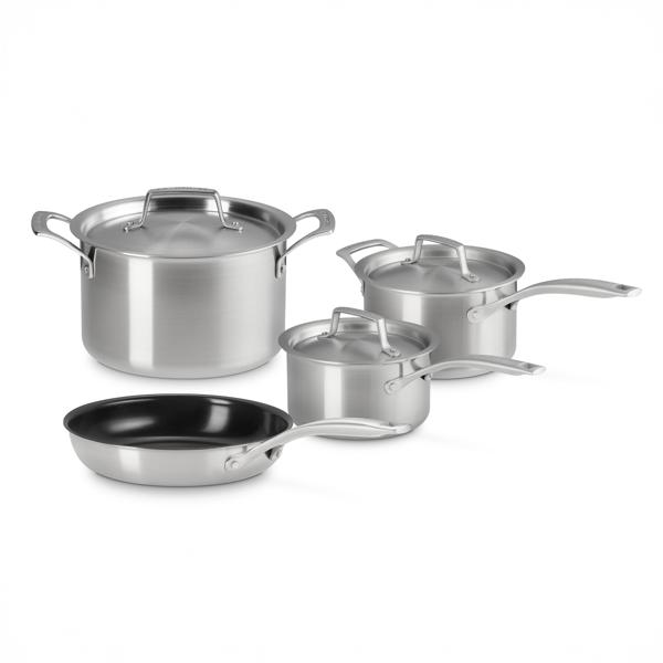 Le Creuset Essential Stainless Steel 7-Piece Set