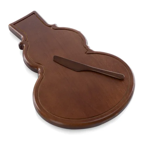 Picnic Time Reversible Snowman Sectioned Serving Tray with Knife
