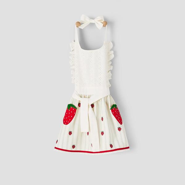 Sur La Table Strawberry Children's Apron