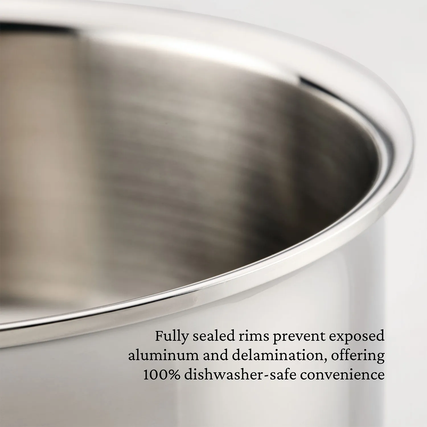 Hestan ProBond Luxe Stainless Steel Dutch Oven, 5 qt. 