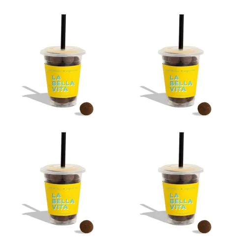 Sugarfina Cold Brew Cordials Mini Coffee Cup, Set of 4
