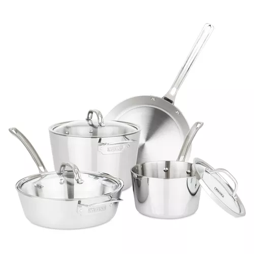 Viking Contemporary 7-Piece Stainless Steel Cookware set