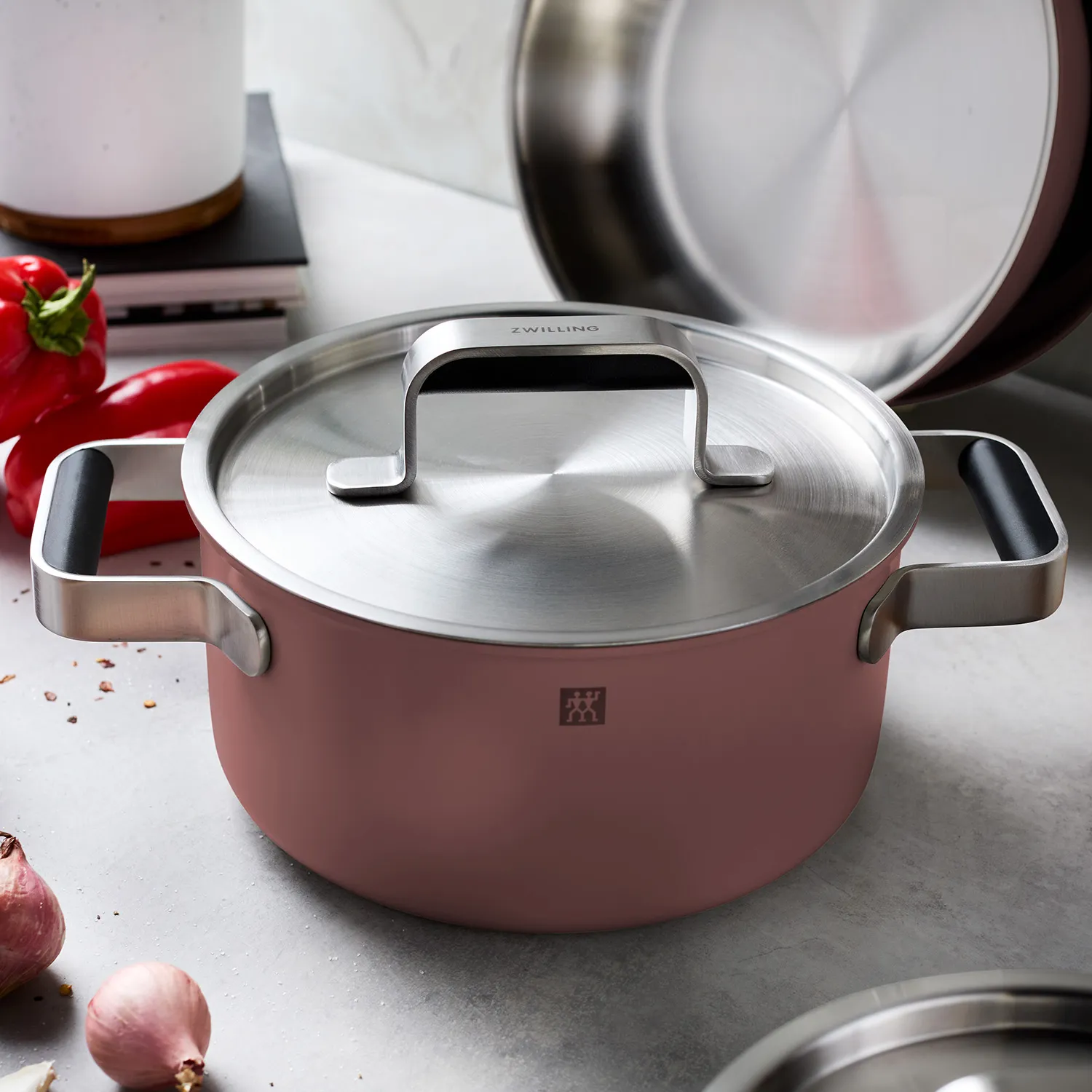 Zwilling Pure Stainless Steel 8-Piece Cookware Set
