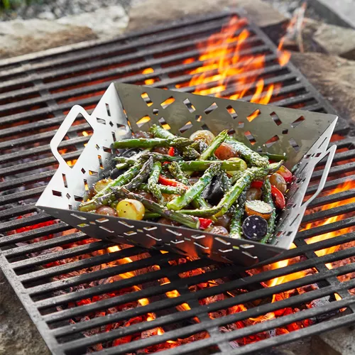 Sur La Table Stainless Steel Grill Basket