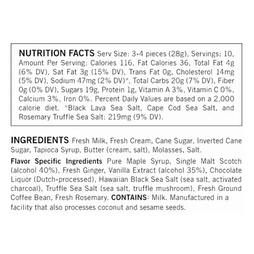 McCrea's Candies Flavor Family Caramels Variety Box