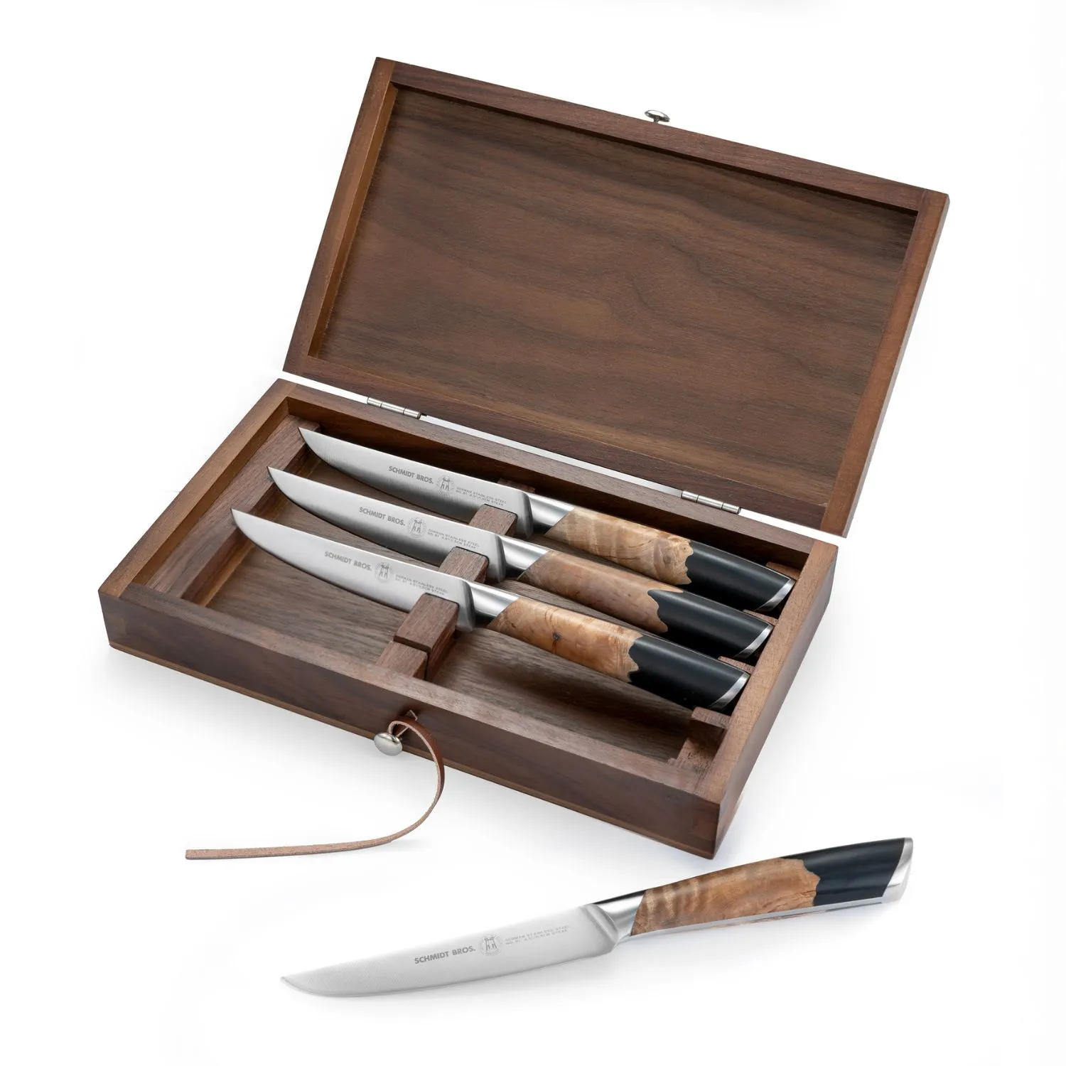 Schmidt Brothers Fusion 4-Piece Steak Knife Set
