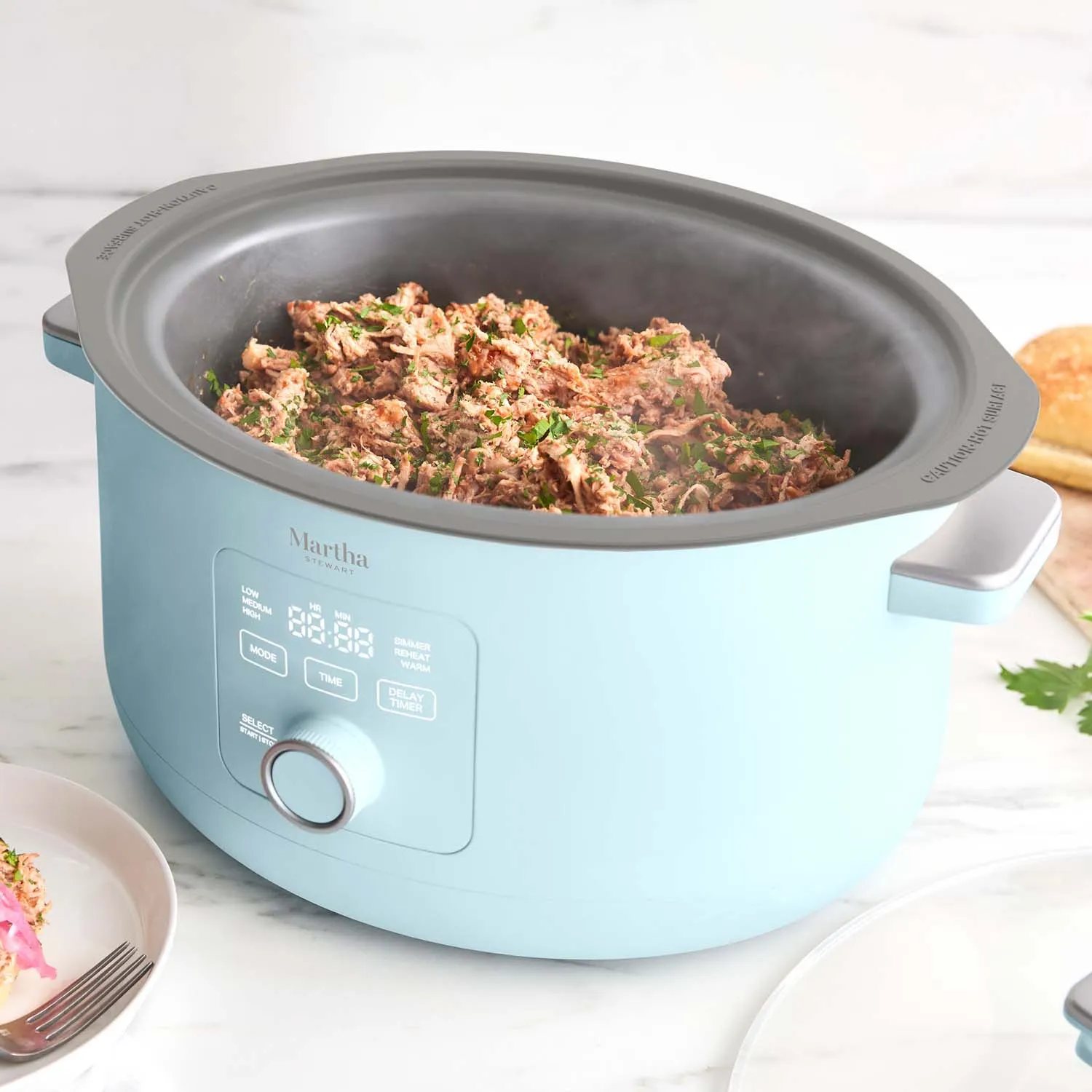 Martha Stewart by GreenPan Slow Cooker, 8qt.