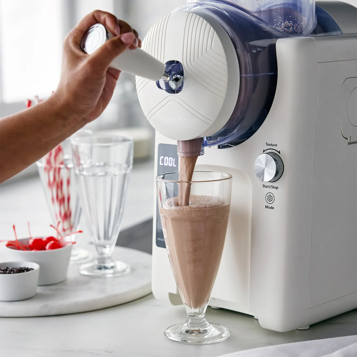 GreenPan Frost Ice Cream & Frozen Drink Maker 