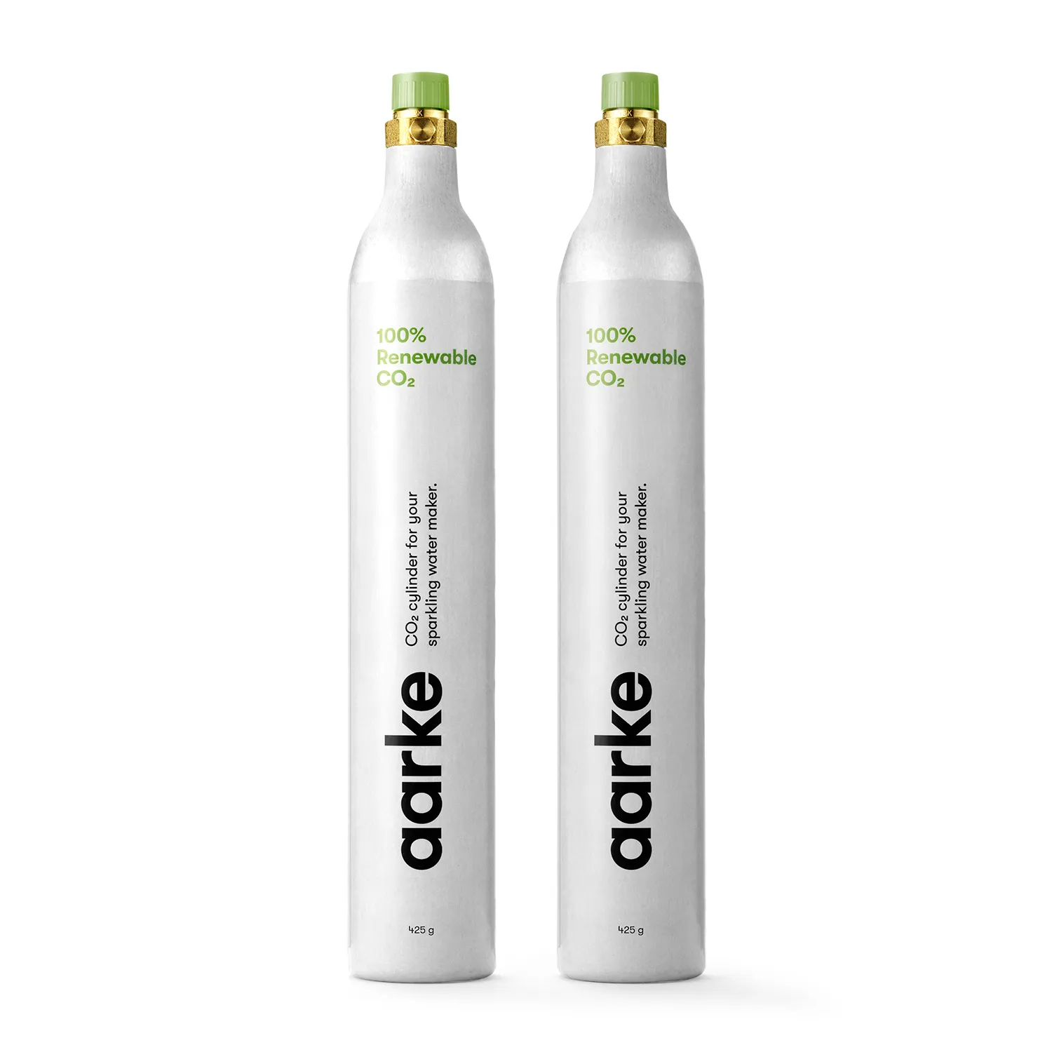 Aarke 2-Piece CO2 Cylinder Set