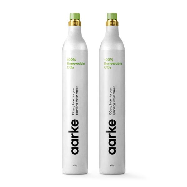 Aarke 2-Piece CO2 Cylinder Set