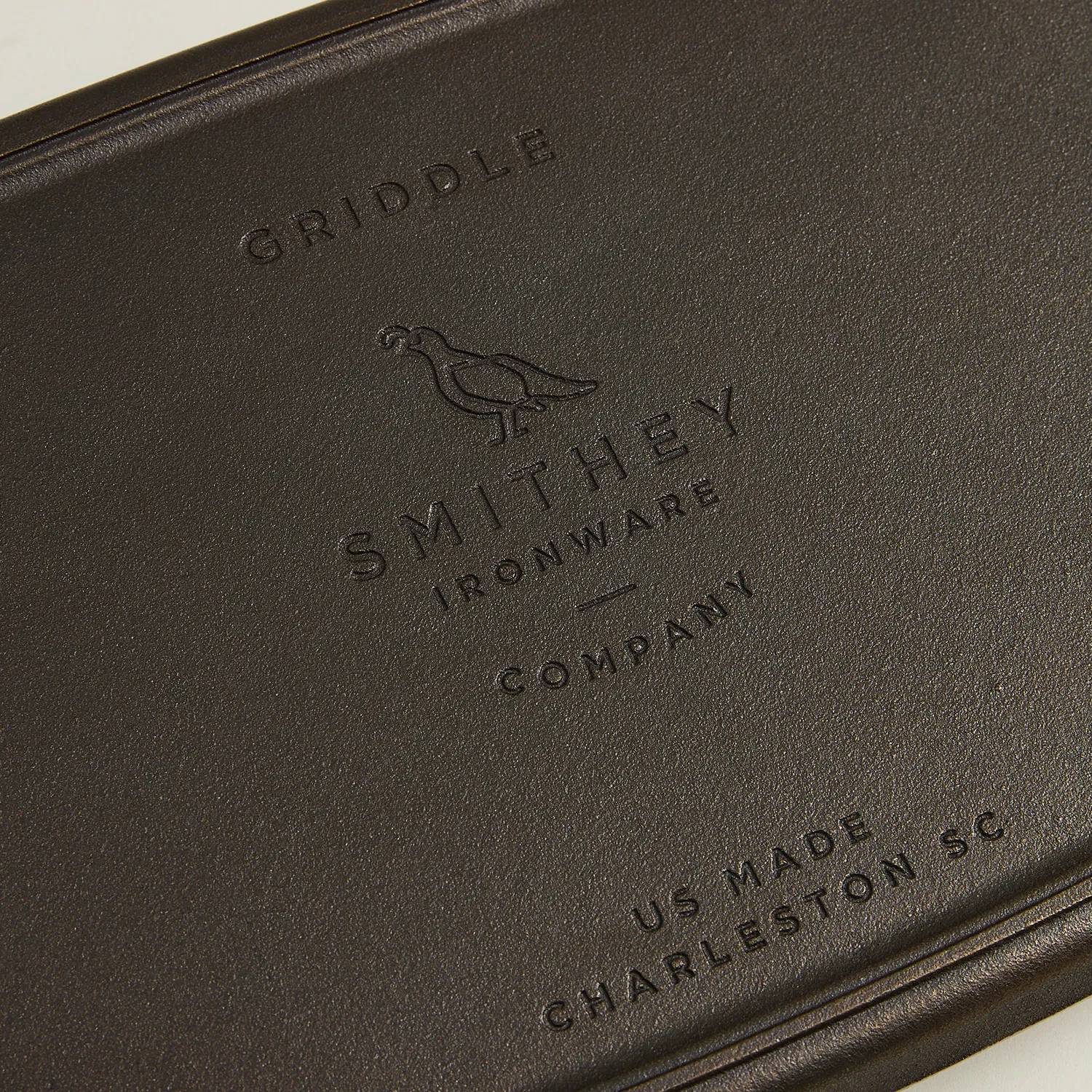 Smithey Polished Cast Iron Double Burner Griddle, 19.5"x12"