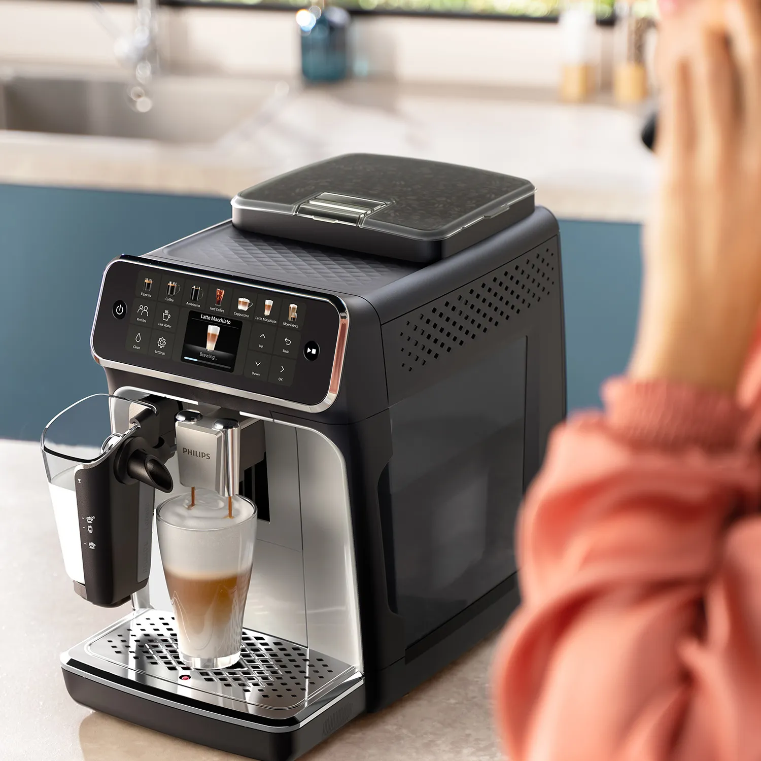 Philips 4400 Series LatteGo Espresso Machine Sur La Table