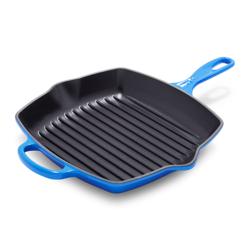 Le Creuset Signature Square Grill, 10.25"