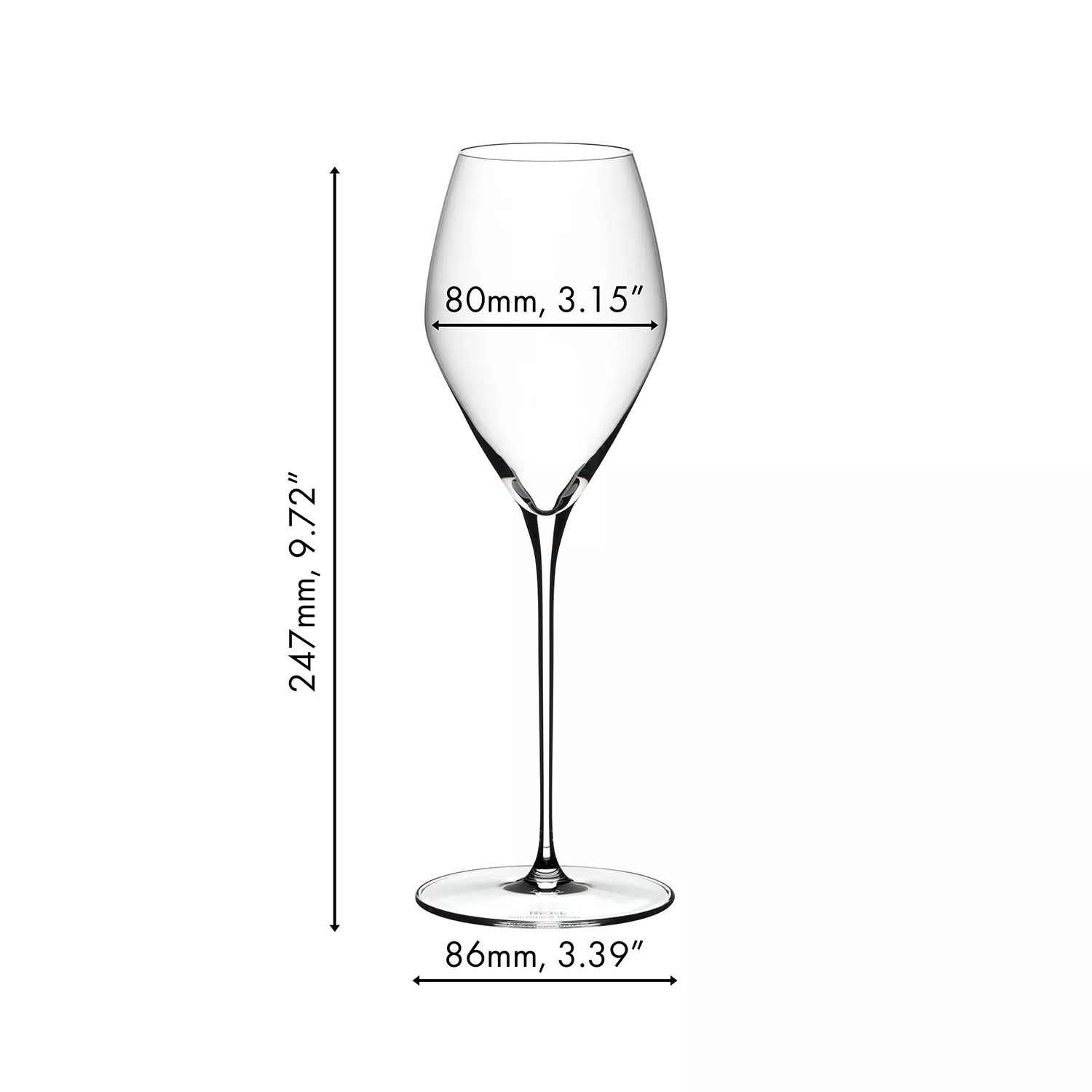 RIEDEL Veloce Sauvignon Blanc Wine Glass, Set of 2