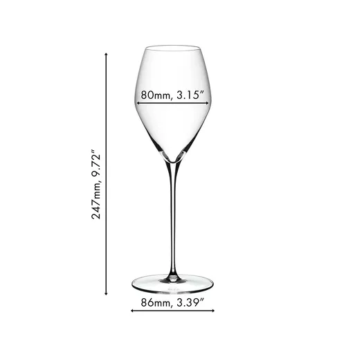 RIEDEL Veloce Sauvignon Blanc Wine Glass, Set of 2