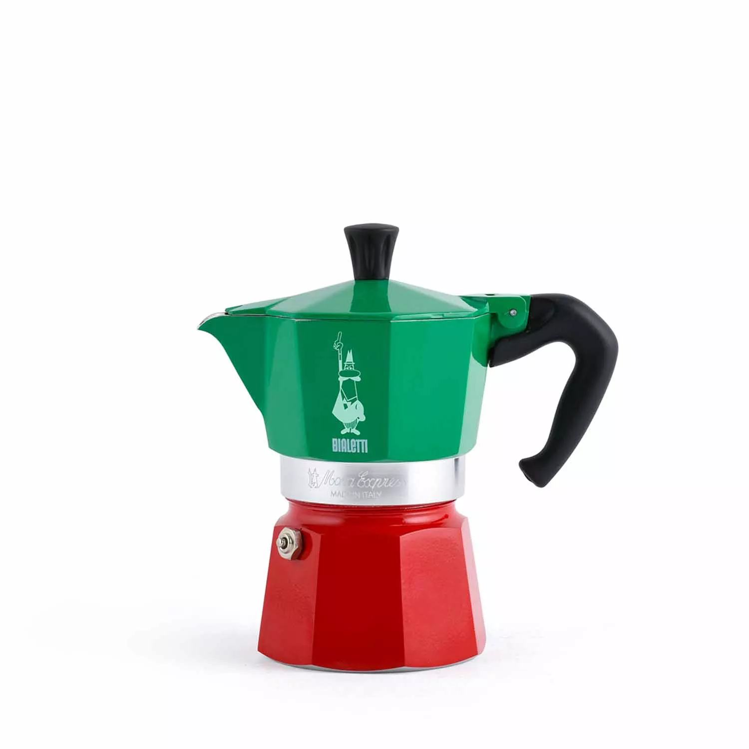 Bialetti Moka Express 6 cup Espresso Maker - Whisk