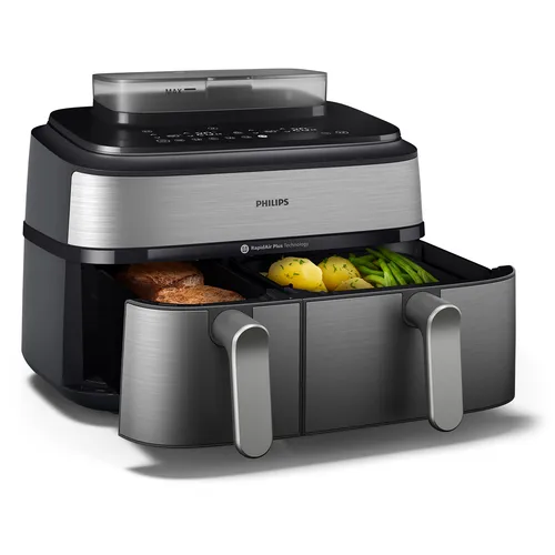 Philips 5000 Series Dual-Basket Airfryer with Steam