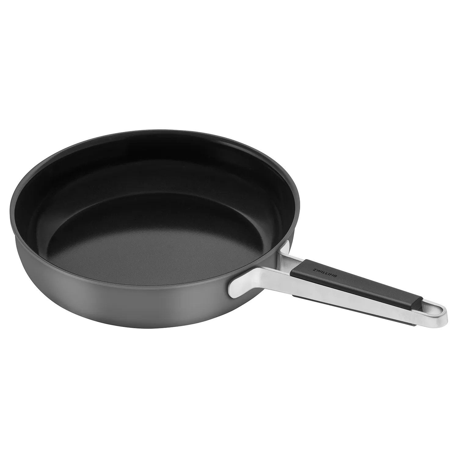 Zwilling Pure Stainless Steel Ceramic Nonstick Skillet, 11"