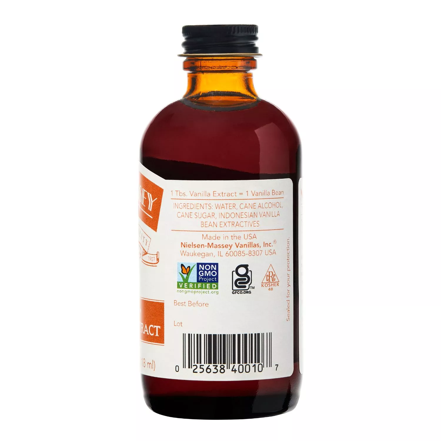 Nielsen-Massey Indonesian Pure Vanilla Extract, 4 oz.