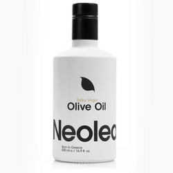 Neolea Extra Virgin Olive Oil, 16.7 oz. Was a Christmas gift along with the smoked salt