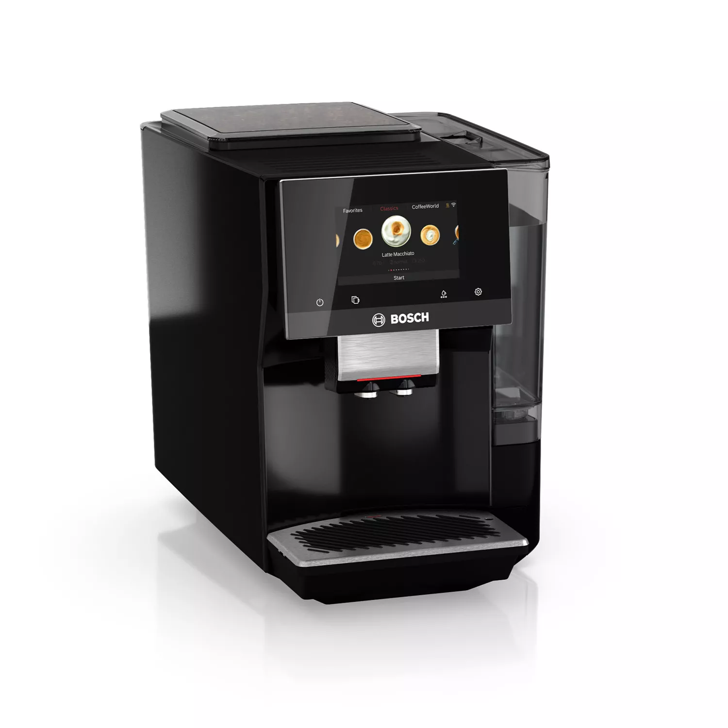 Bosch 800 Series Fully Automatic Espresso Machine with Milk Express Plus, Black