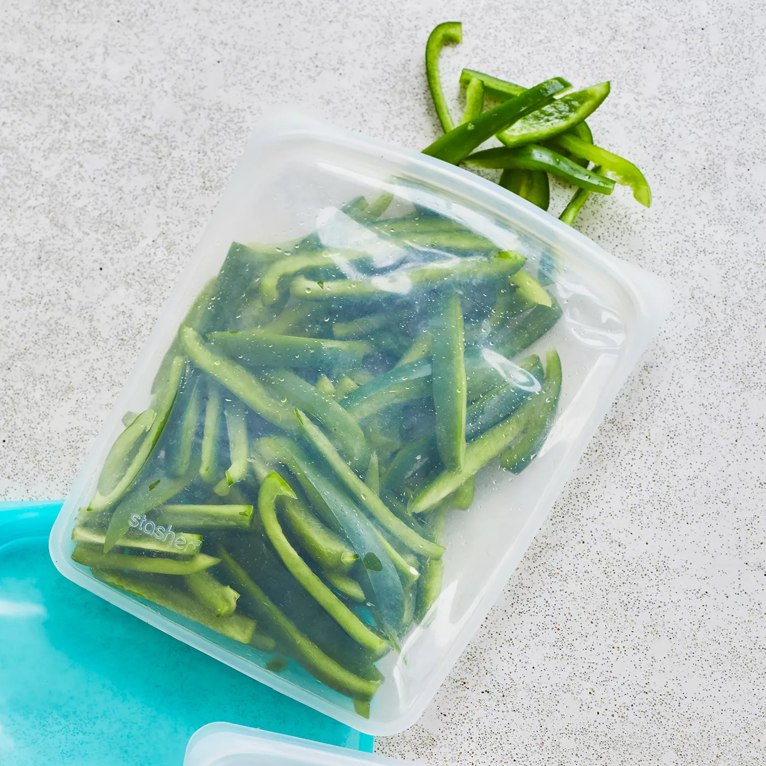 Stasher Reusable Storage Bags, Set of 3