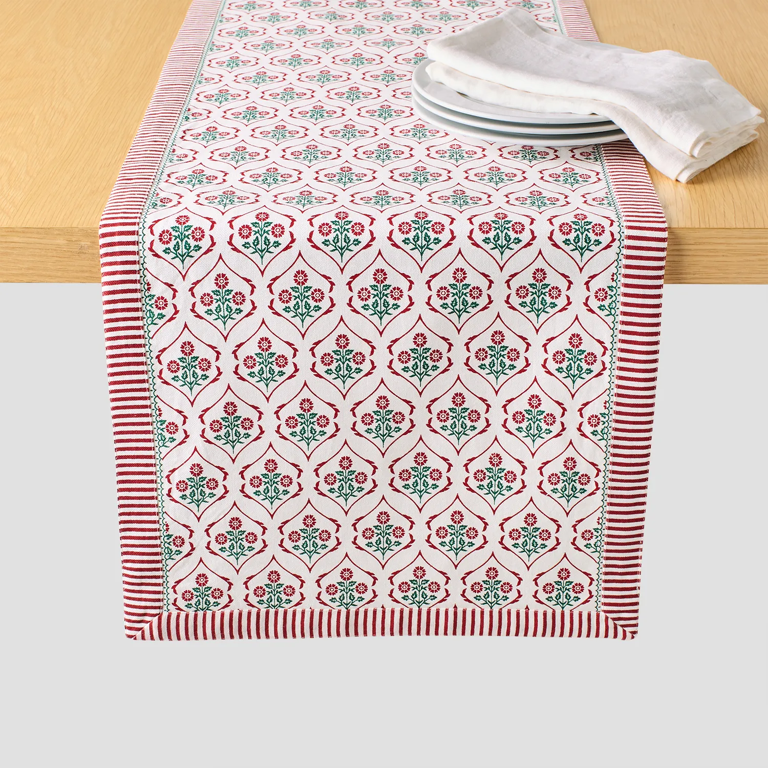 Sur La Table Nutcracker Floral Runner