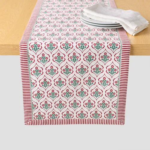 Sur La Table Nutcracker Floral Runner