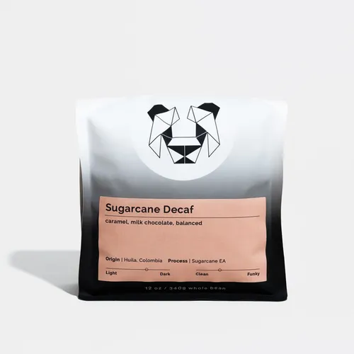 Black & White Sugarcane Decaf Coffee