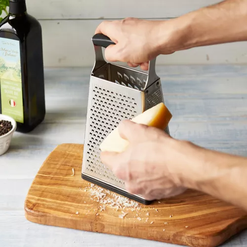 Cuisipro 4-Sided Box Grater with Ginger Grater Base