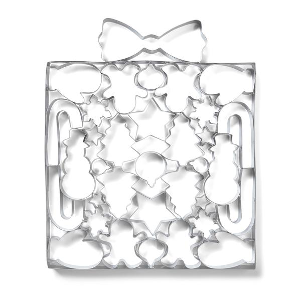 Sur La Table 34-Shape Holiday Plaque Cookie Cutter
