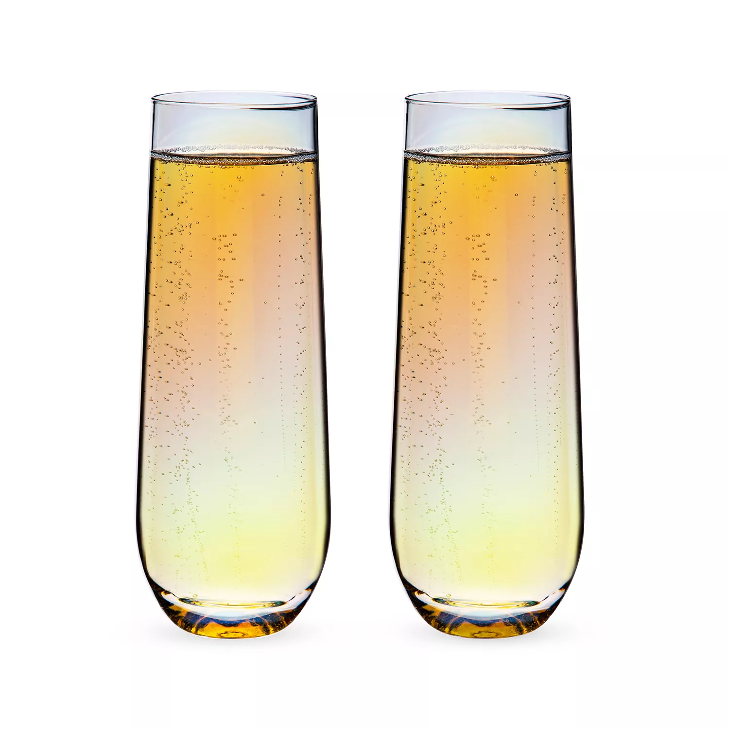 Twine Living Co. Luster Champagne Flutes, Set of 2