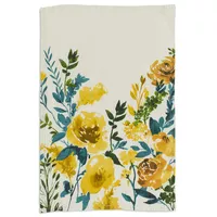 Sur La Table Floral Linen Kitchen Towel, 28&#34; x 18&#34;