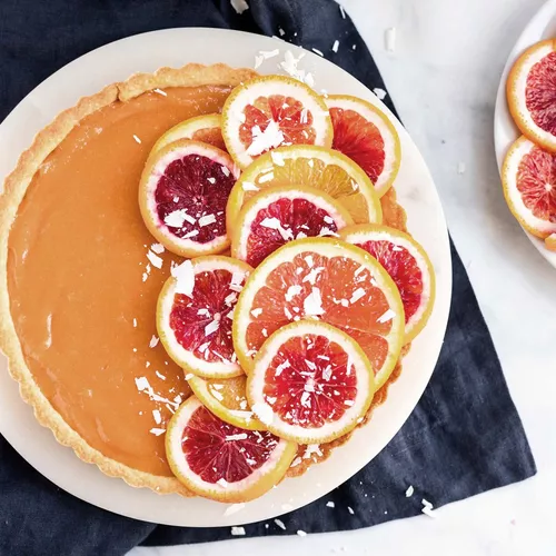 Blood Orange Tart