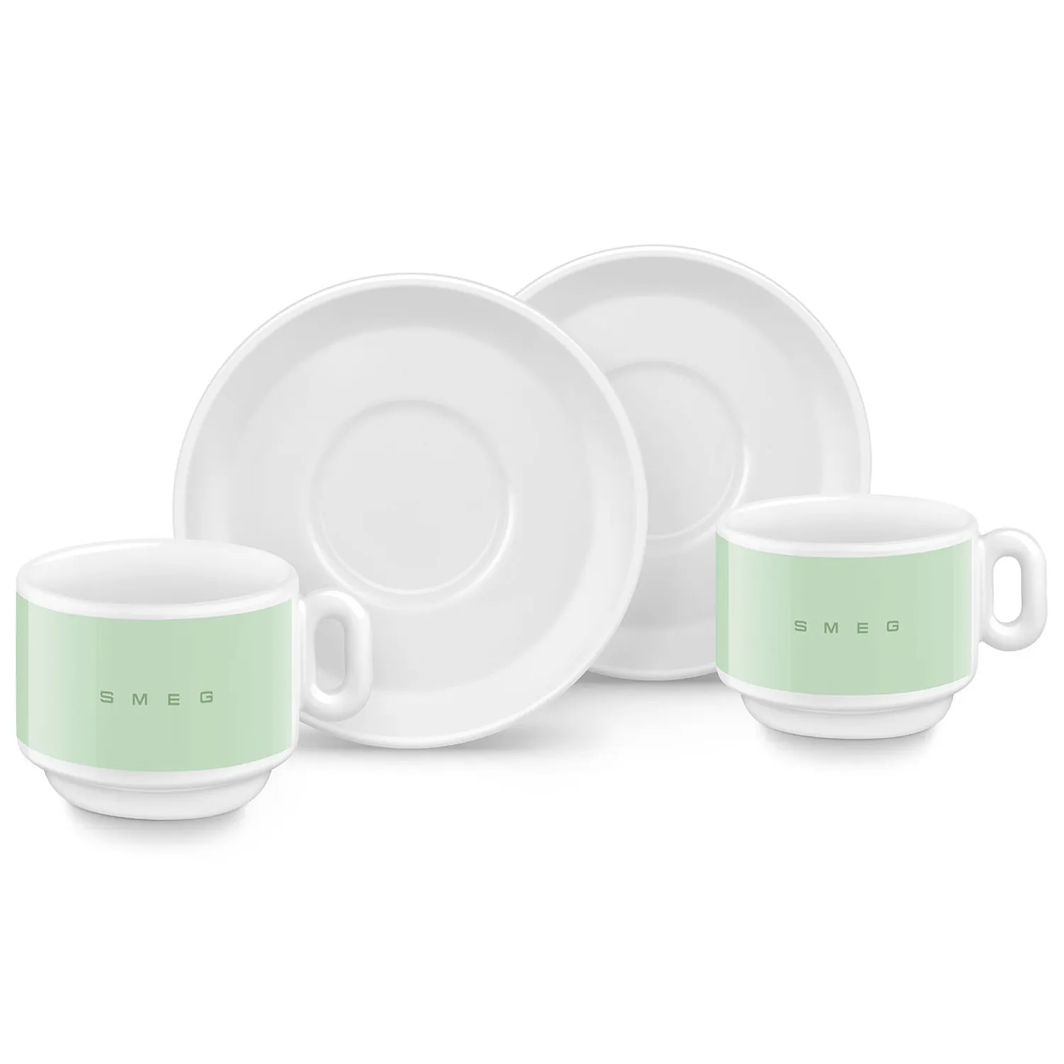 Smeg 50s Style Espresso Cup Set