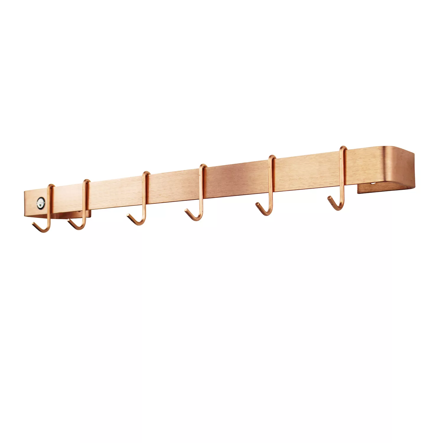 Enclume Brushed Copper Utensil Bar Wall Racks