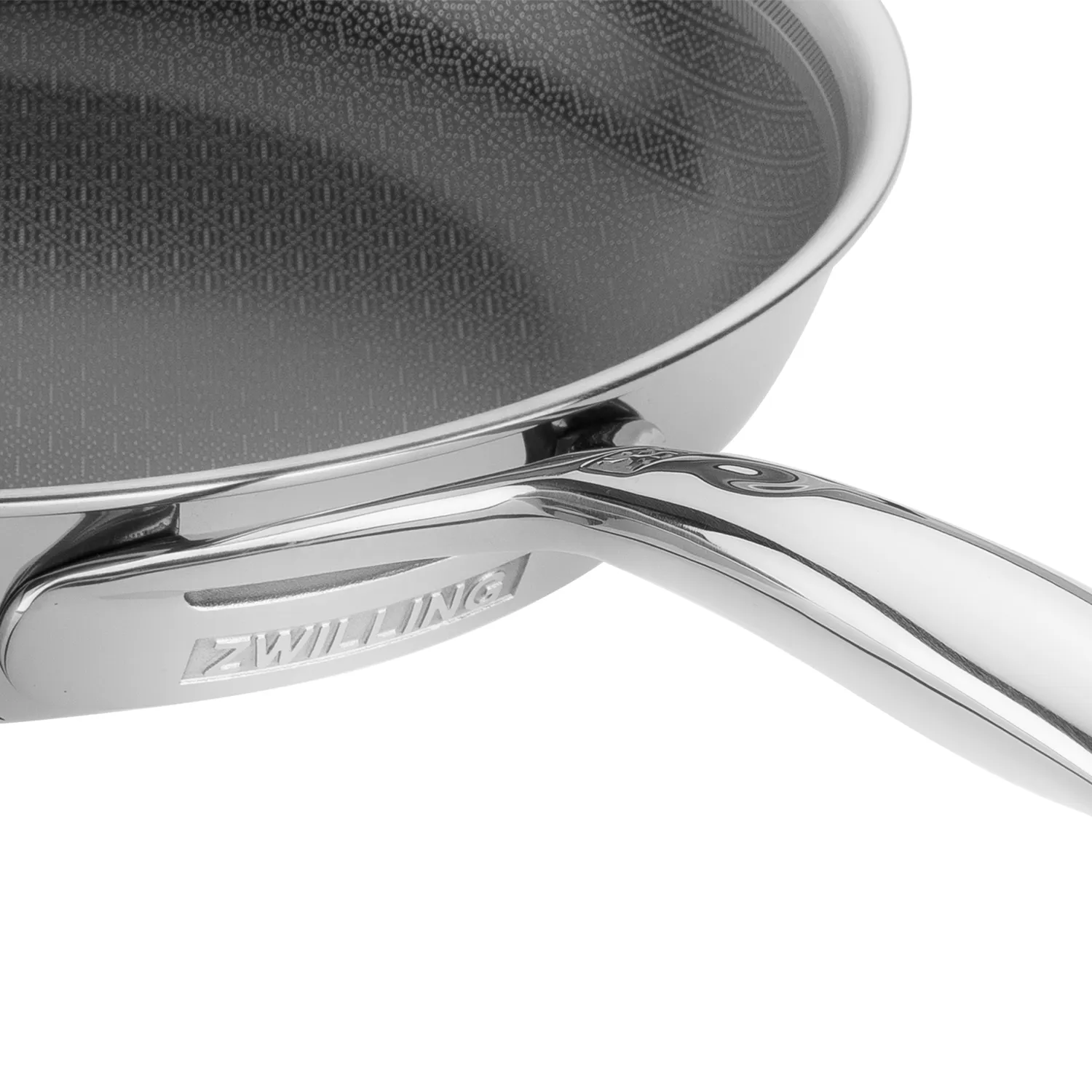 Zwilling Peak Stainless Steel Ceramic Dual Performance Nonstick Skillet