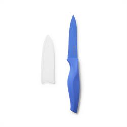 Sur La Table Paring Knife This paring knife is available in appealing colours, but these knives dull quickly even with casual use