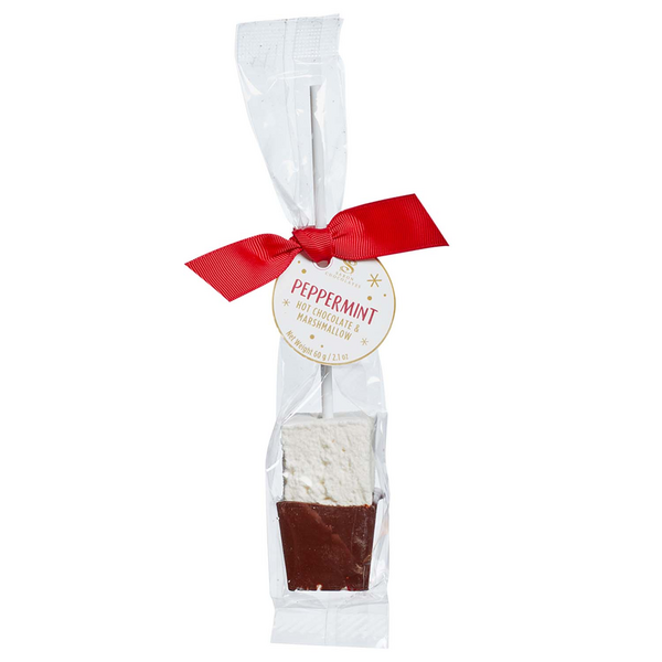 Saxon&#8217;s Peppermint Hot Chocolate Marshmallow Stir Stick
