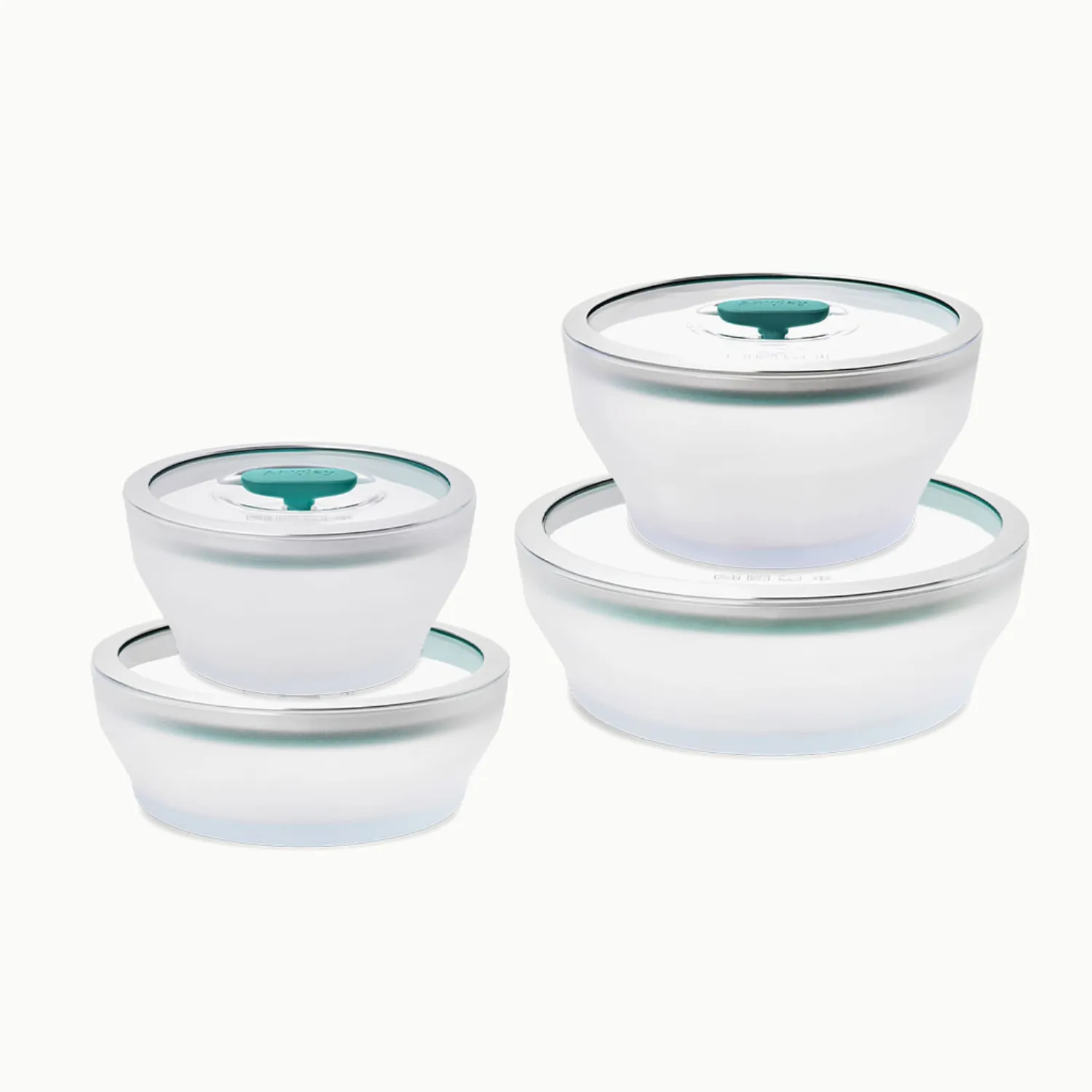 Anyday Microwave 8-Piece Round Glass Dish Set