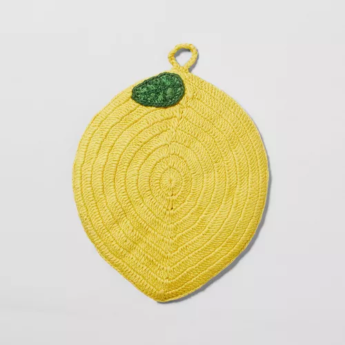 Sur La Table Citrus Crochet Pot Holder
