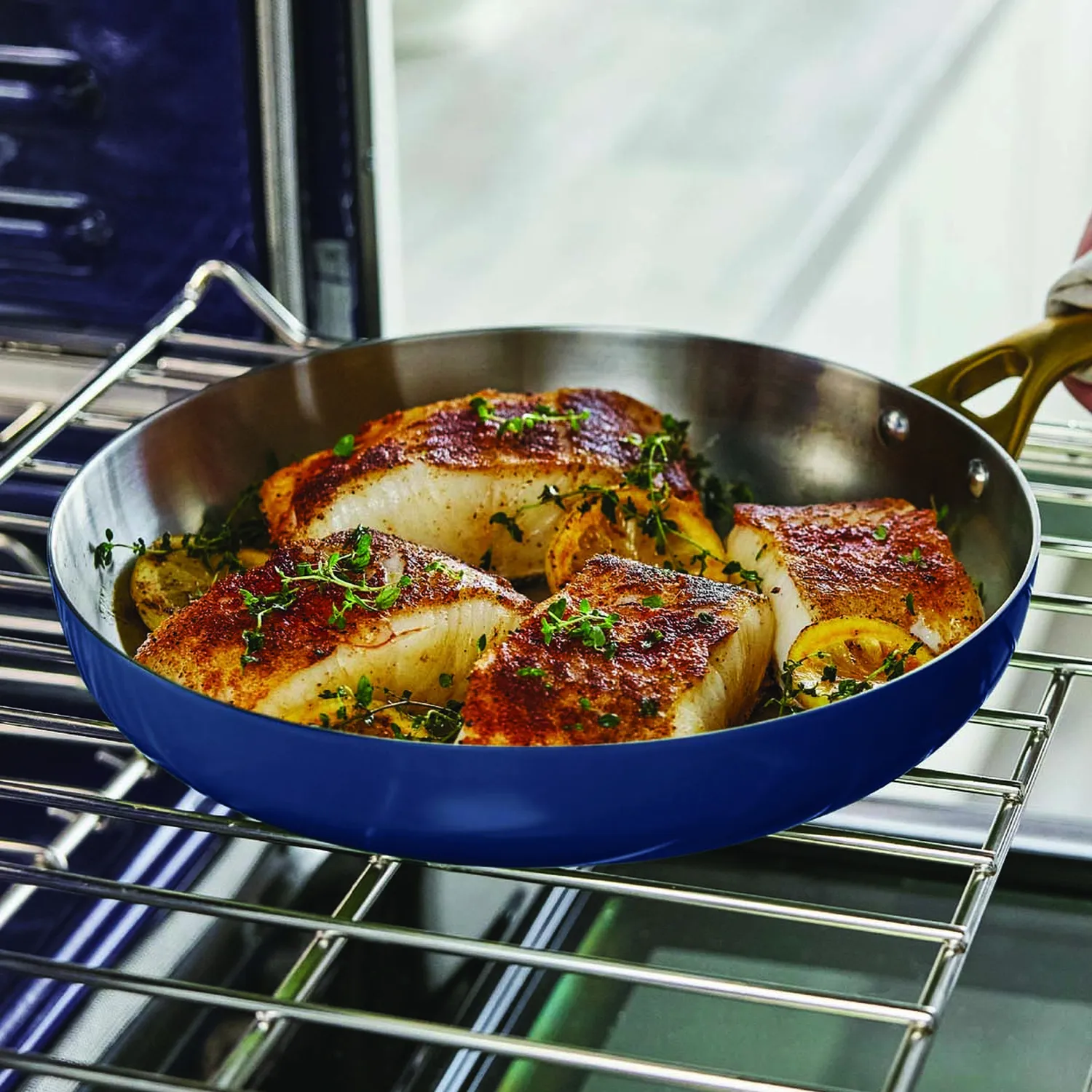 GreenPan Reserve Pro Stainless Steel Skillet, 8"