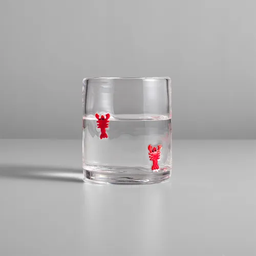 Sur La Table Lobster Icon Double Old-Fashioned Glass