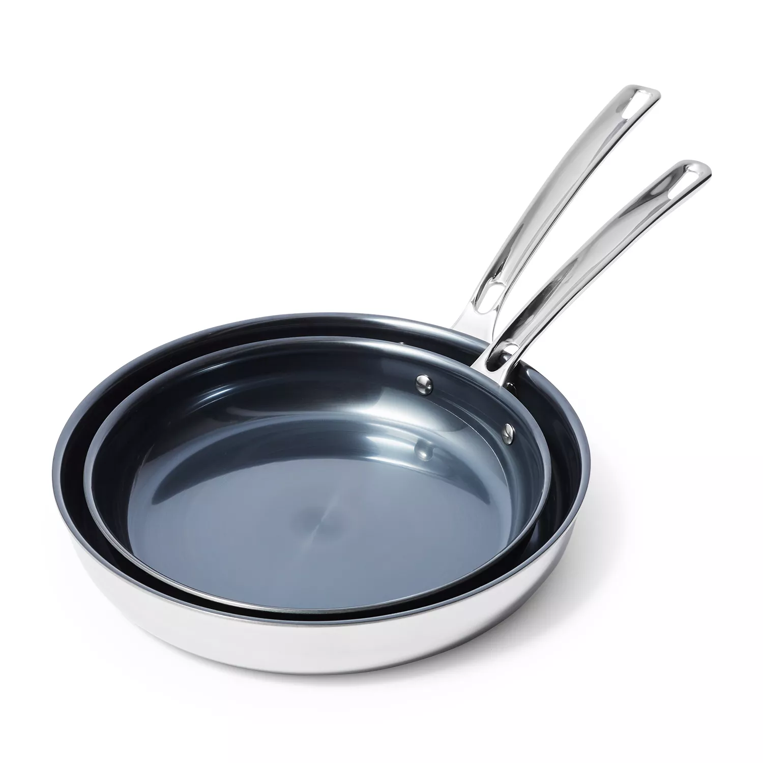 Viking 2-Piece Blue Carbon Steel Fry Pan Set