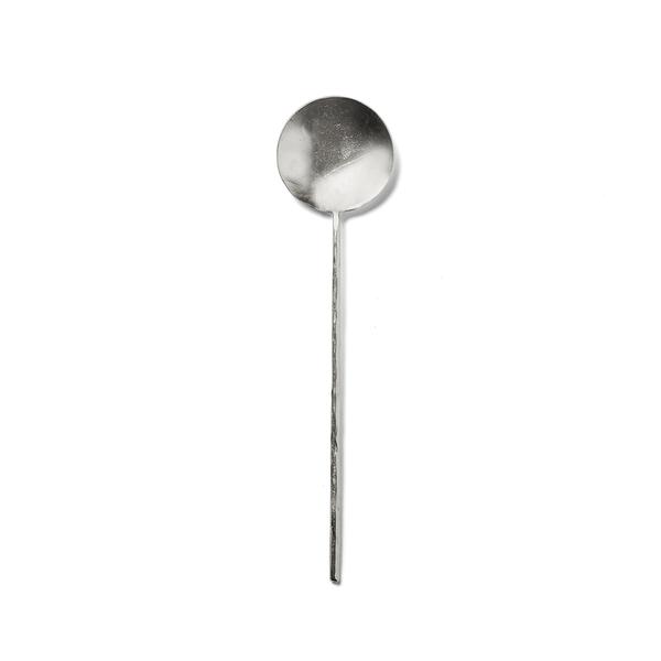 Sur La Table Brushed Silver Serving Spoon