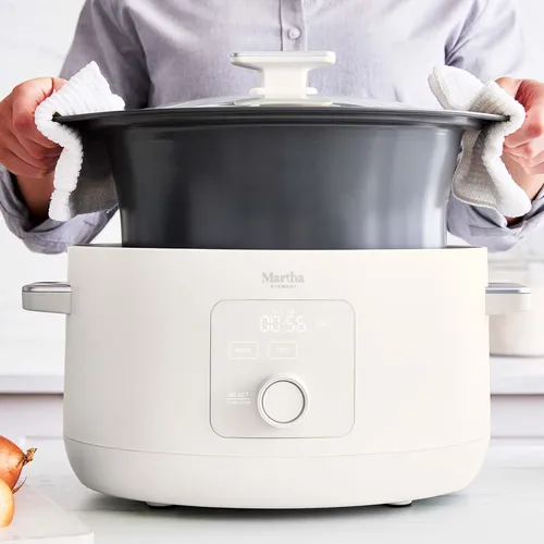 Martha Stewart by GreenPan Slow Cooker, 8qt.