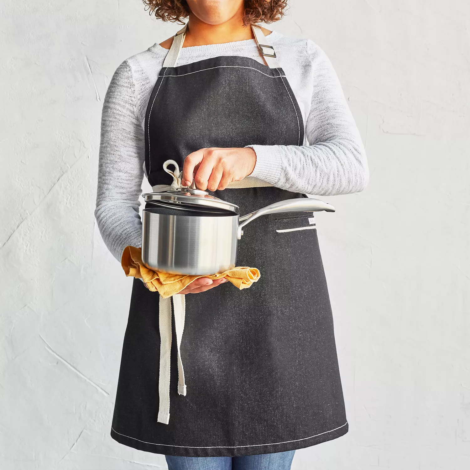 Quality Black Apron  Perfect for Kitchen, Crafting, and More