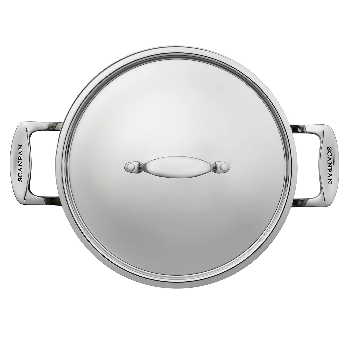 Scanpan Fusion 5 Stainless Steel Stockpot with Lid, 8 qt.
