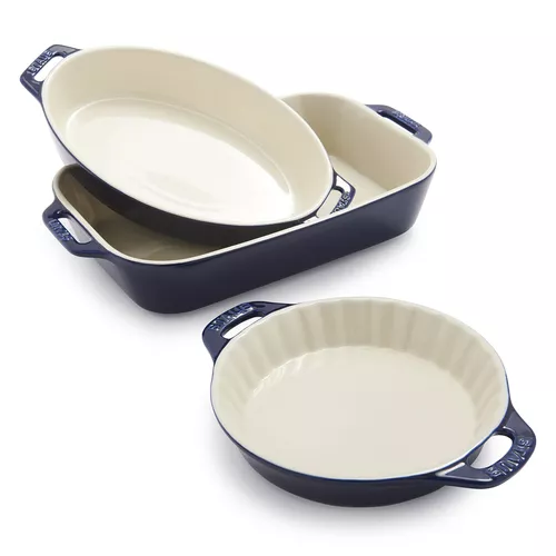 Staub Stoneware 3-Piece Bakeware Set