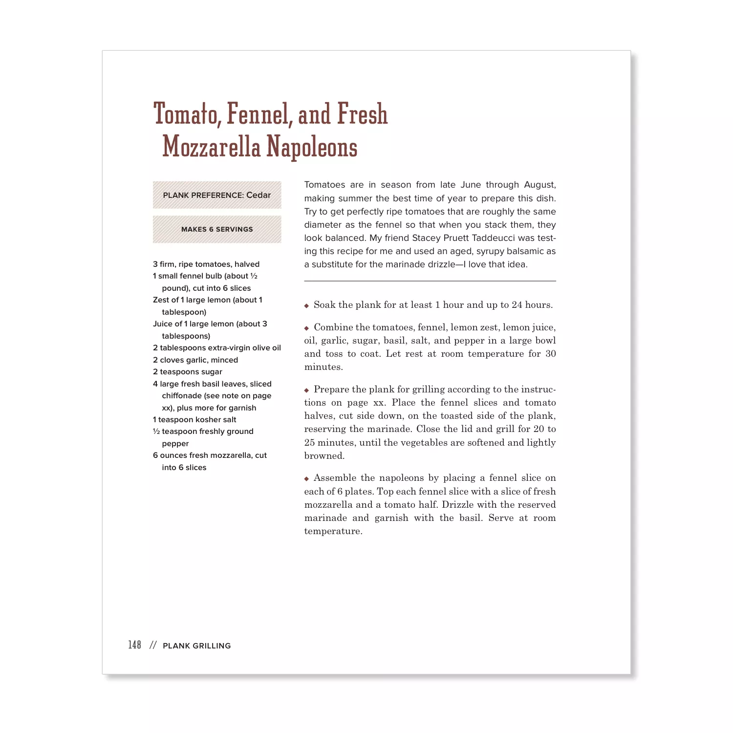 The Plank Grilling Cookbook: Infuse Food with More Flavor Using Wood Planks